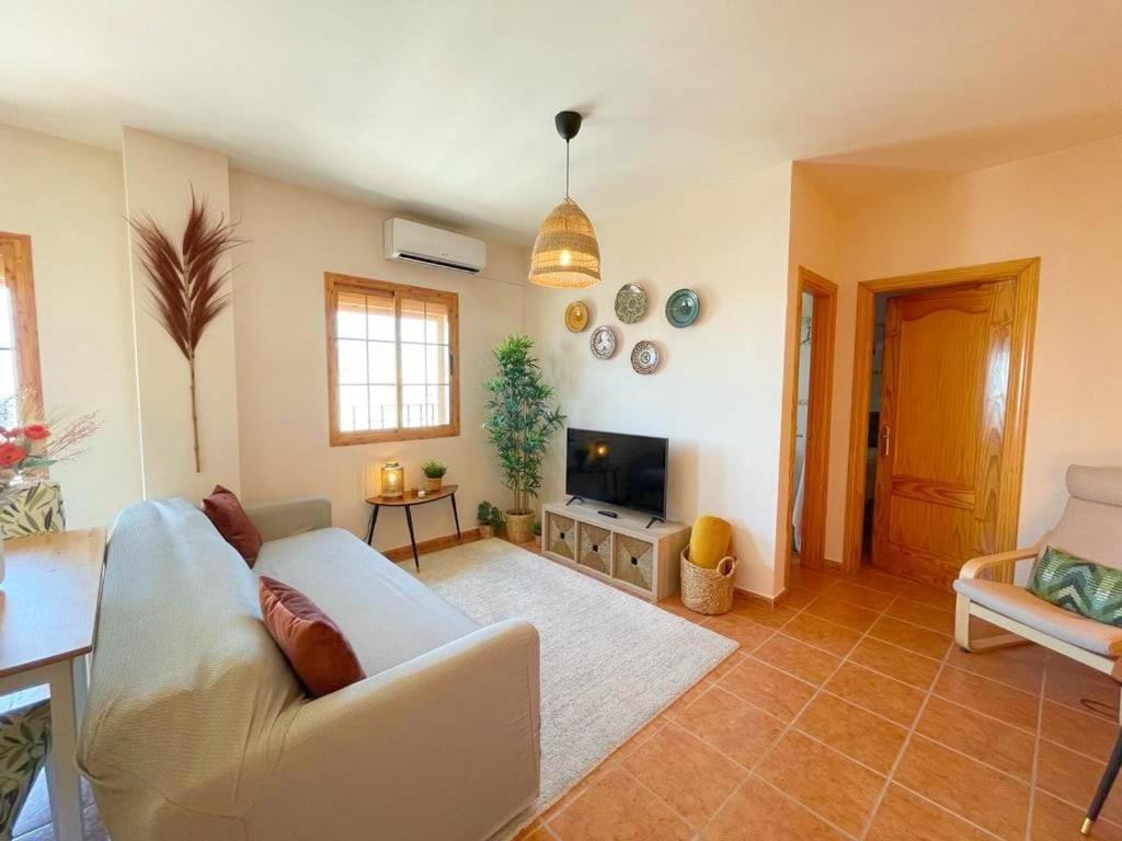 Modern, Bright And Comfortable Apartment With Shared Roof Terrace Canillas de Aceituno Ngoại thất bức ảnh