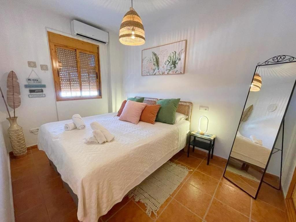 Modern, Bright And Comfortable Apartment With Shared Roof Terrace Canillas de Aceituno Ngoại thất bức ảnh